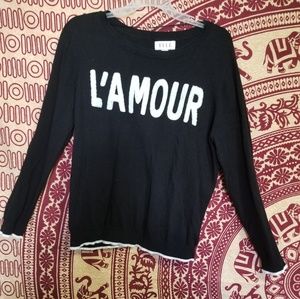 Elle L'amour sweater